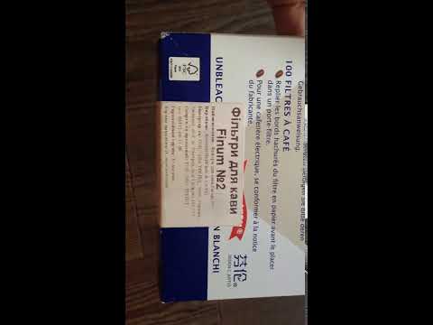 Бумажный фильтр для кофеварок №2 Бумажный фильтр для кофеварок №2