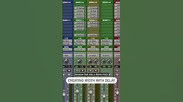 🔊 Creating width with delay 📷 Joe Carrell