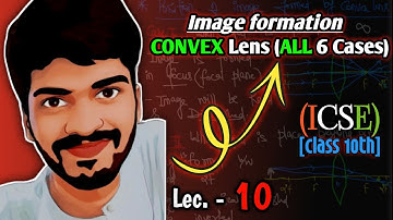 Refraction Through a Lens Lec 10 | Physics ICSE Board Class 10th | IIT JEE Foundation JEE main #jee