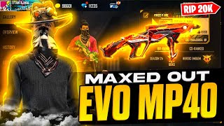 MP40 Max ആക്കി!🔥 || Upgrading Cobra Predatory Evo Mp40 Max Level 7 😳😱 || Rip 10,000 Diamonds!? 😭😭