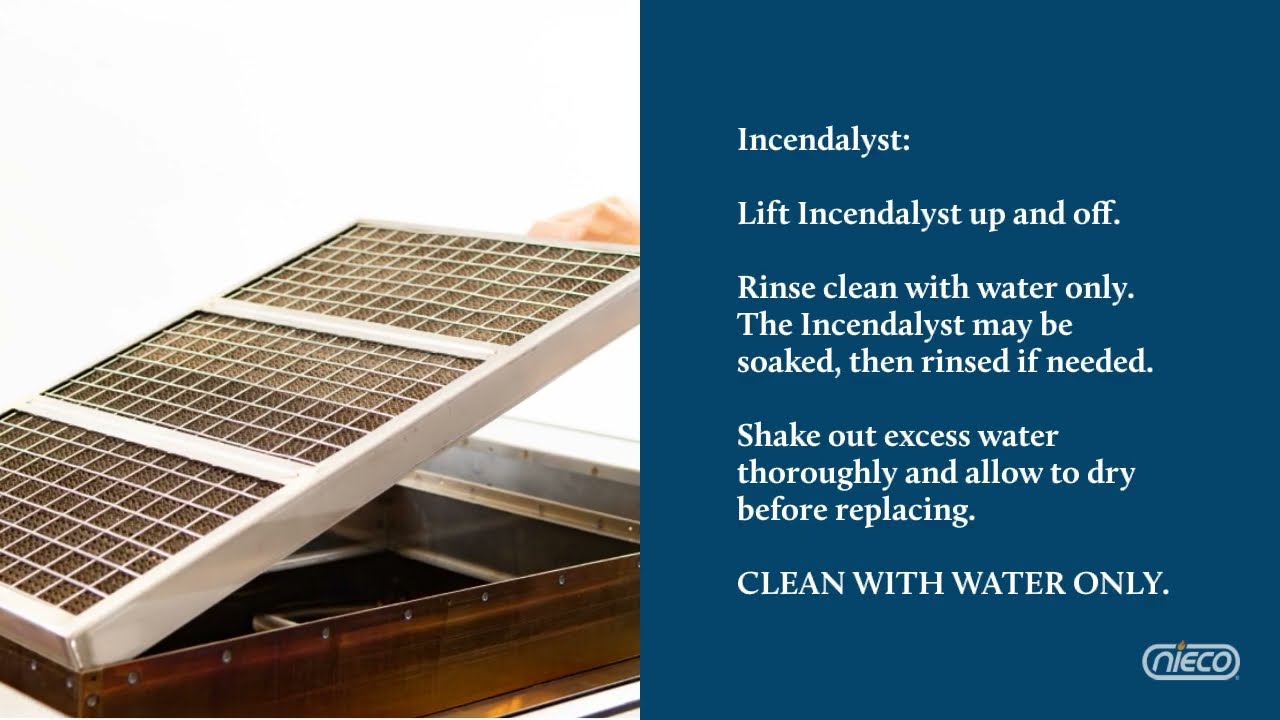 Incendalyst DAILY (part 2) Nieco MV Series or FH Series Broilers Cleaning Guide ...