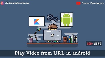 How to Play Video From URL in Android Using Kotlin || Play Video From URL in Android.