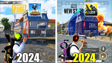 PUBG MOBILE Vs PUBG: NEW STATE - Physics Comparison Details 🔥