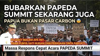 Massa Respons Cepat Acara PAPEDA SUMMIT