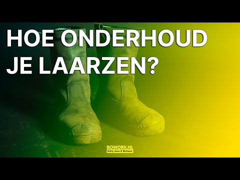 Video: Hoe Lederen Laarzen Schoon Te Maken