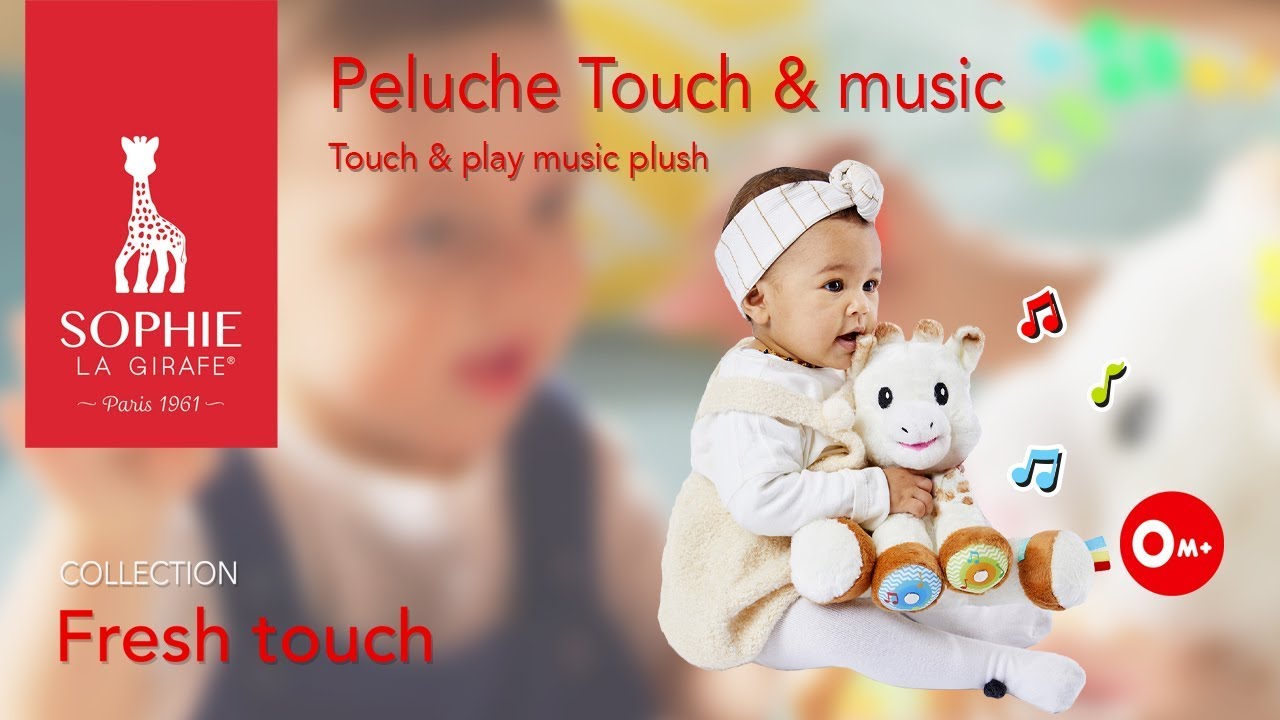 Sophie la girafe® - Peluche Touch and music 