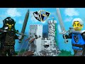 Lego castle siege i catapult attack  stop motion