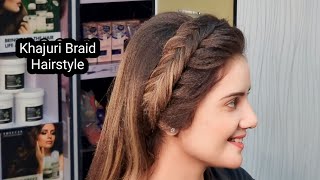 Fluffy Fish Tail Braid Hairstyle For Brides | Easy Dutch Braid