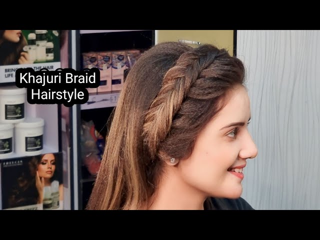 french braid into a low bun. also works with a pony tail. flowers are  clipped in the front like a headb… | Dance competition hair, Competition  hair, Kids hairstyles