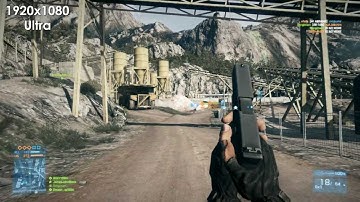 Battlefield 3 Graphics Comparison (Ultra/High/Med/Low) [1080p]