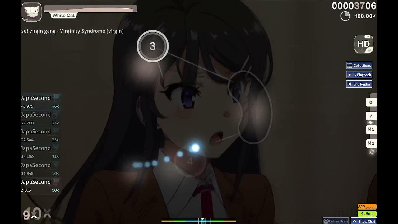 OSU! VIRGIN GANG VIRGINITY SYNDROME C/ HIDEN SS 100.00 YouTube