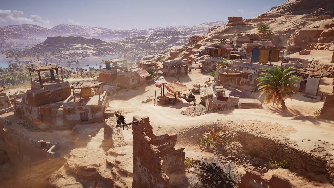 verwarring Brawl Markeer Assassin's Creed Origins Fluch der Pharaonen Set Maat - YouTube