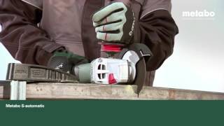 METABO S AUTOMATIC   защита инструмента и оснастки от заклинивания!