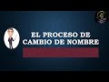 ✅PROCESO DE CAMBIO DE NOMBRE-🔊 FÁCIL DE COMPRENDER 2020- PERÚ