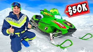 I Bought A Lamborghini SNOWMOBILE!! by Carter Sharer 194,999 views 2 months ago 16 minutes
