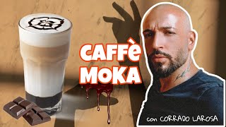 Como preparar el caffè MOKA🍫 | receta ORIGINAL #coffee #moka #latteart
