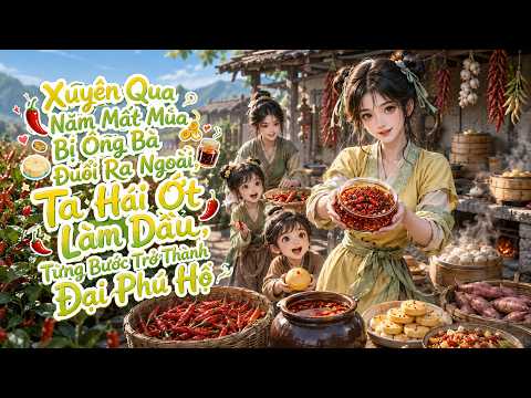Xuyên Qua Năm Mất Mùa Bị Đuổi Khỏi Nhà, Ta Hái Ớt Làm Dầu, Từng Bước Trở Thành Đại Phú Hộ tập 1