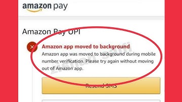 Amazon pay Fix Moved to background during mobile number verification problem solve