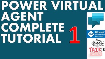 Power Virtual Agent tutorial complete beginner to advanced taik18
