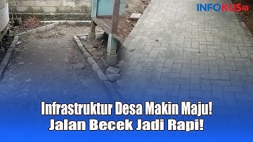 Jalan Desa Kini Rapi! Pemasangan Paving Block di Bojong Catang Disambut Antusias Warga