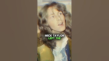 What Happened to Mick Taylor AFTER He LEFT the Rolling Stones? #shorts