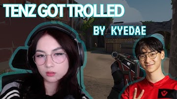 Valorant TENZ Got Trolled by Kyedae with Unequiped