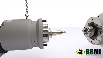 Loading a Cogsdill ZX Bonnet and Facing Head onto a HBM (Portuguese Subtitles) BRMI