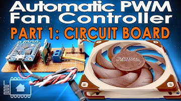 Home Assistant 4-Wire PWM Fan Controller Prt 1 - PCB