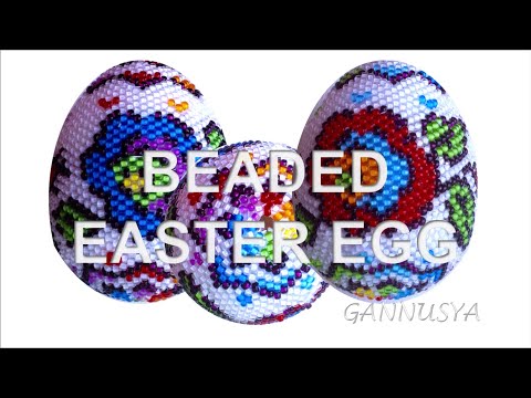 Video: Beaded Egg: Hvordan Lage En DIY Påskegave