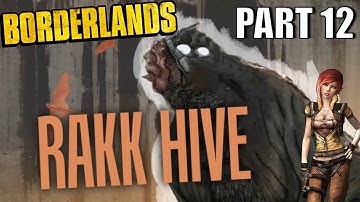 BORDERLANDS REMASTERED WALKTHROUGH PART 12 - RAKK HIVE BOSS FIGHT