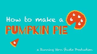 How to Make Pumpkin Pie | Stop Motion Animation