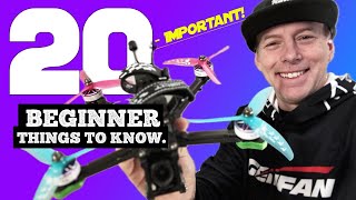 20 IMPORTANT things to know for Fpv Beginners  2024