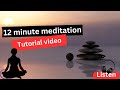 Mindfullness meditation exercise