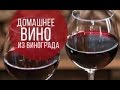 Домашнее вино из винограда давлю сок. 28.09.2015