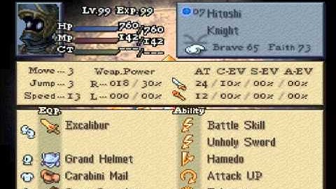 HH plays FFT 1.3 - DD33.1 - Horror #2 - Lune Knights FAILS (feat. Velius)