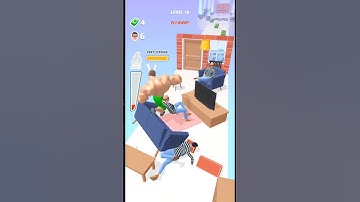 Muscle Rush All Levels Gameplay walkthrough Android, ios max level 18 #gameplay #walkthrough #fypシ