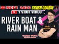 River Boat and Rain man | Crash Course NEET 2020 Preparation | NEET Physics | Gaurav sir