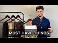 5 MUST HAVE CHINOS/PANTS FOR MEN 2021 | AFFORDABLE CHINOS | FASHION HAUL MEN