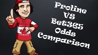 Proline Odds Compared with an Online Sportsbook
