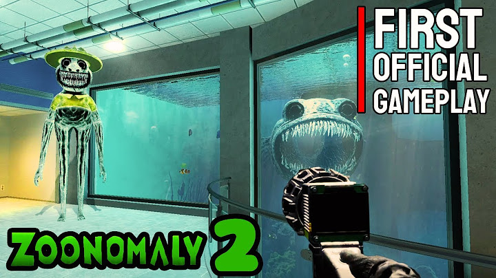 ZOONOMALY 2 - First Official Gameplay (4K) Part 2