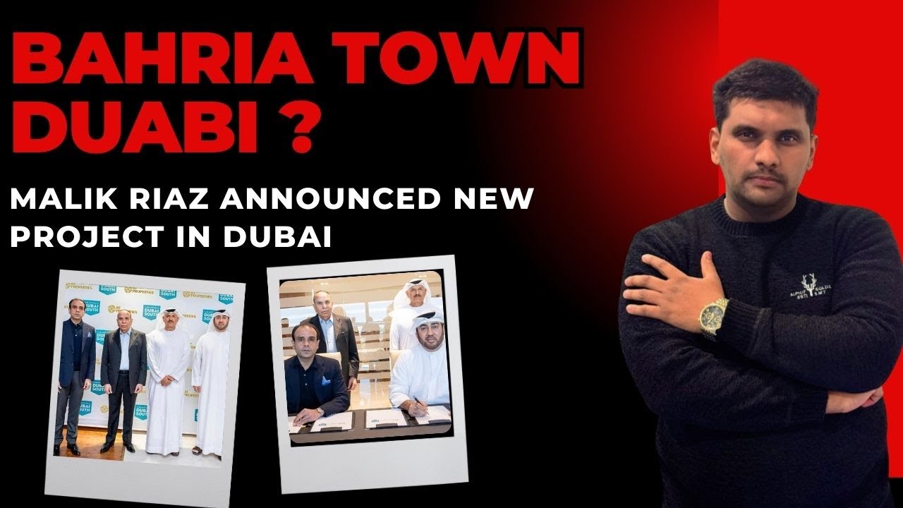 Malik Riaz launching New Project in Dubai South|Bahria Town in Dubai ...