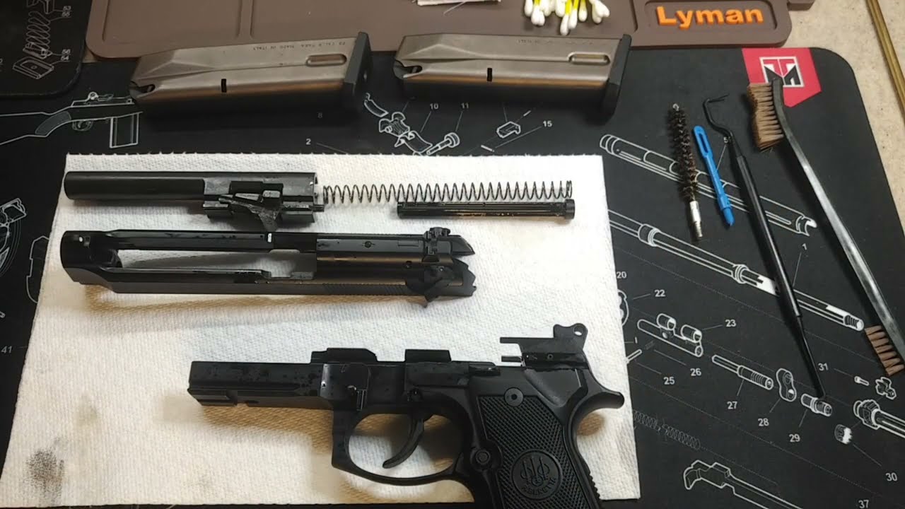 How I Clean My Beretta 92FS M9A1