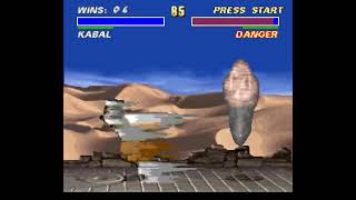 Ultimate Mortal Kombat 3 (SNES) - Kabal TAP