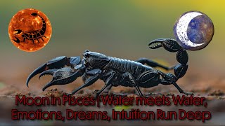 Scorpio Sun, Pisces Moon | Emotions, Dreams, Intuition Run Deep #scorpiosun #piscesmoon