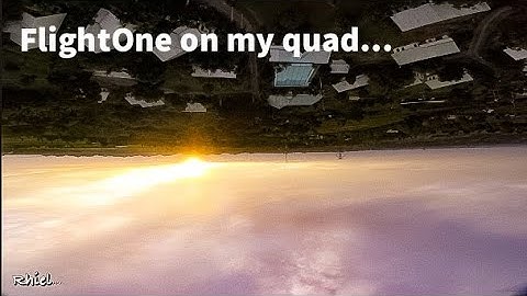 FlightOne tuning session | The New teste