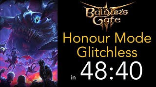 Baldur's Gate 3  Honour Mode Glitchless in 48:40