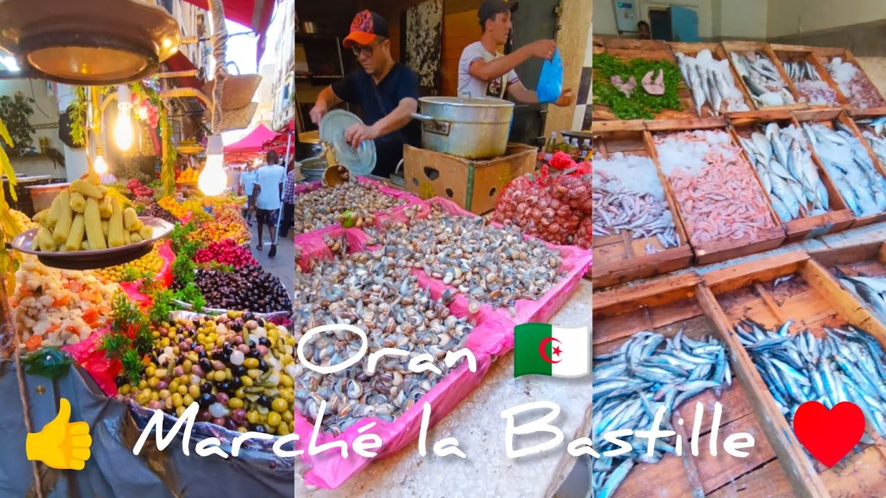 اشهر اسواق في وهران سوق لاباستي أجواء تحضيرية لإحياء ذكرى المولد النبوي الشريف la Bastille Oran
