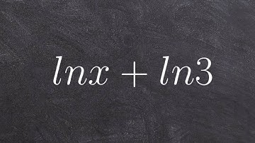 Condensing logarithmic expressions