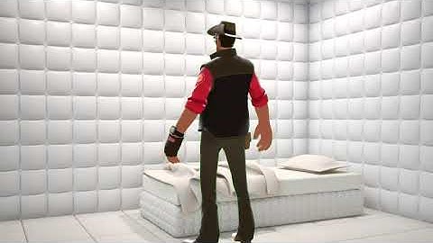 Sniper Tea For 2 get insane from falining 1 headshot and gets insane (then to asylum)