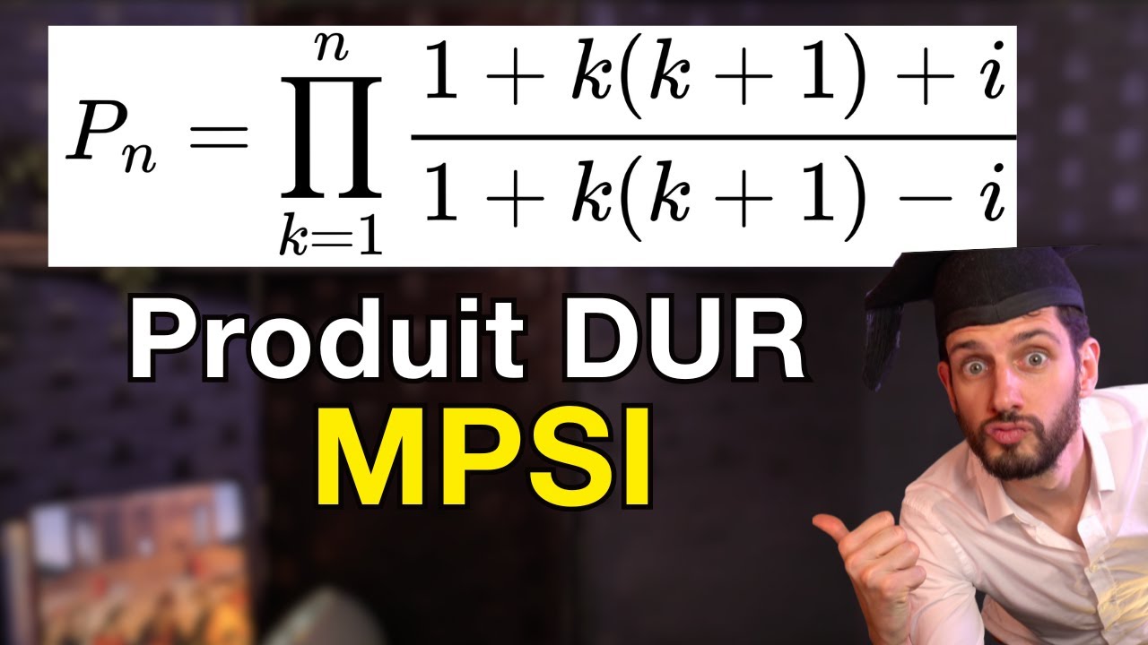 Rentrée en PRÉPA : produit télescopique MPSI